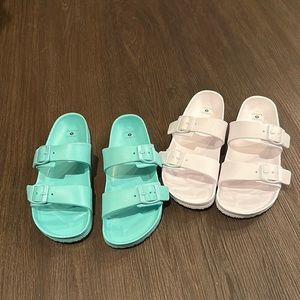 Target shade and shore slip ons